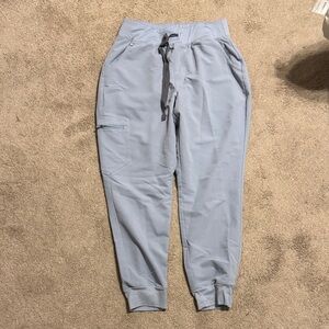 Light Blue Jogger scrub Pants